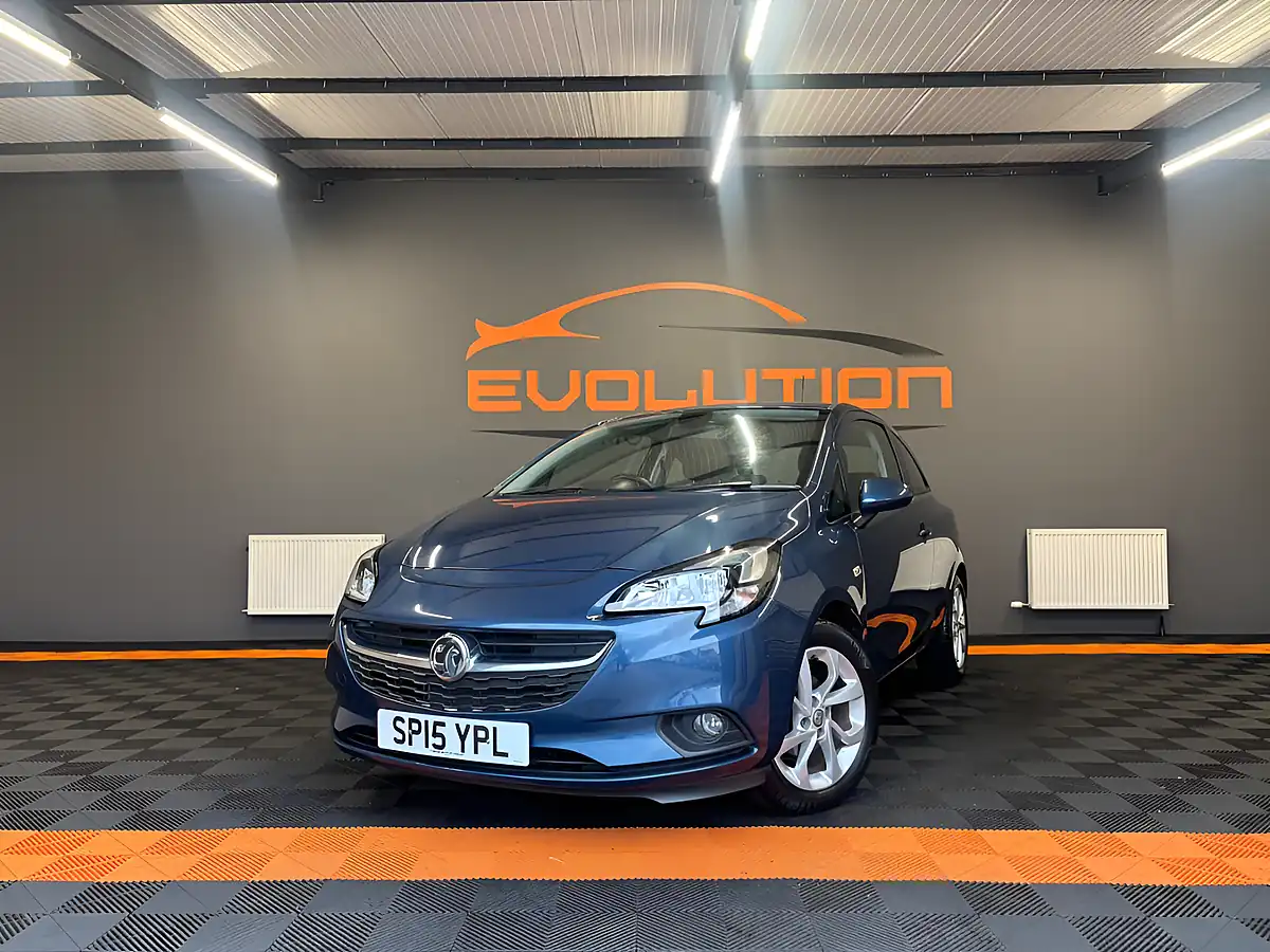 Used 2015 Vauxhall Corsa Excite Blue - Interior and Exterior details 8