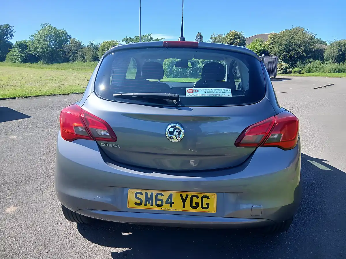 Used 2015 Vauxhall Corsa Excite Grey - Interior and Exterior details 8