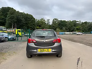 Used 2015 Vauxhall Corsa Excite Grey - Interior and Exterior details 7