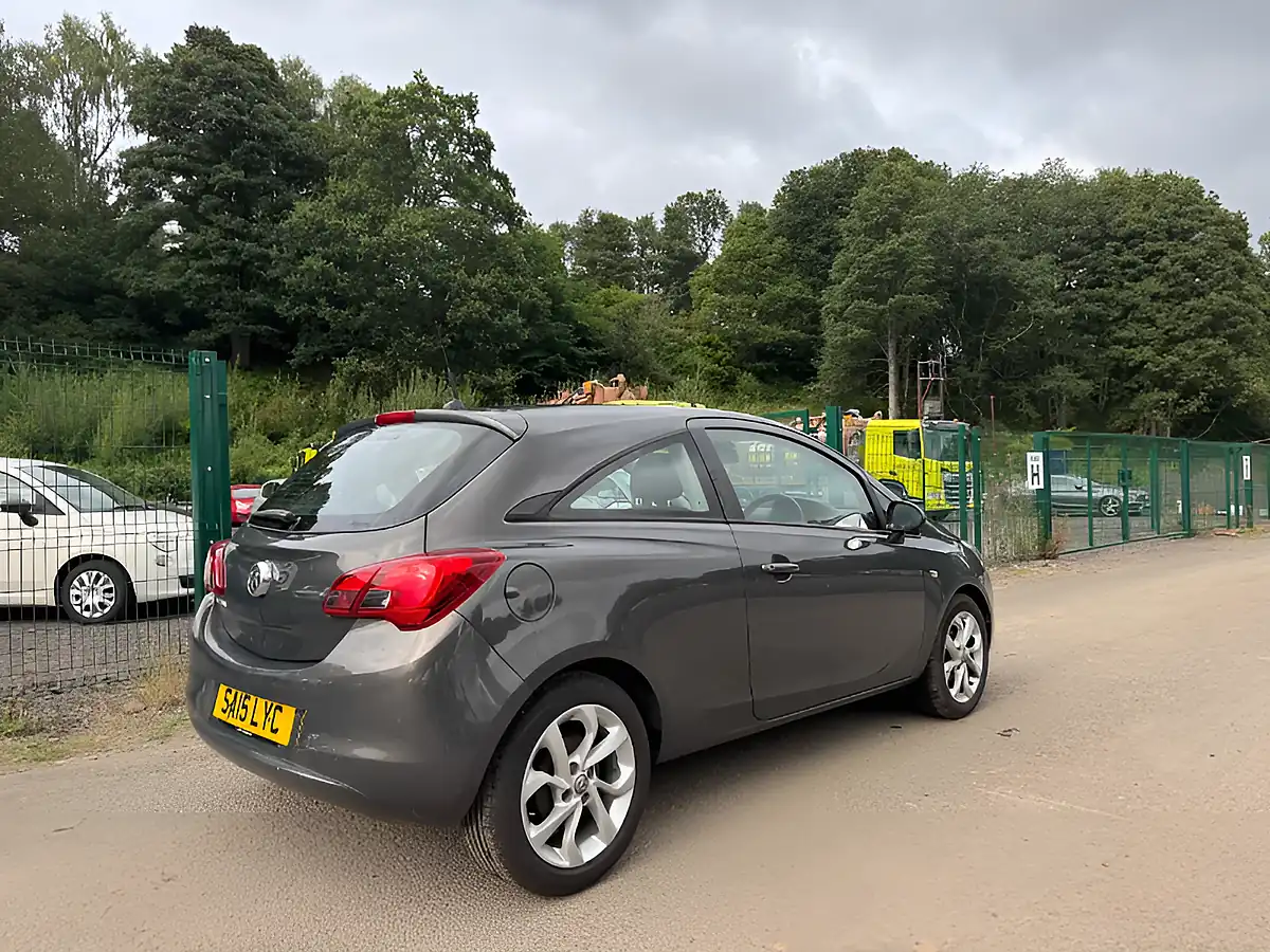 Used 2015 Vauxhall Corsa Excite Grey - Interior and Exterior details 8