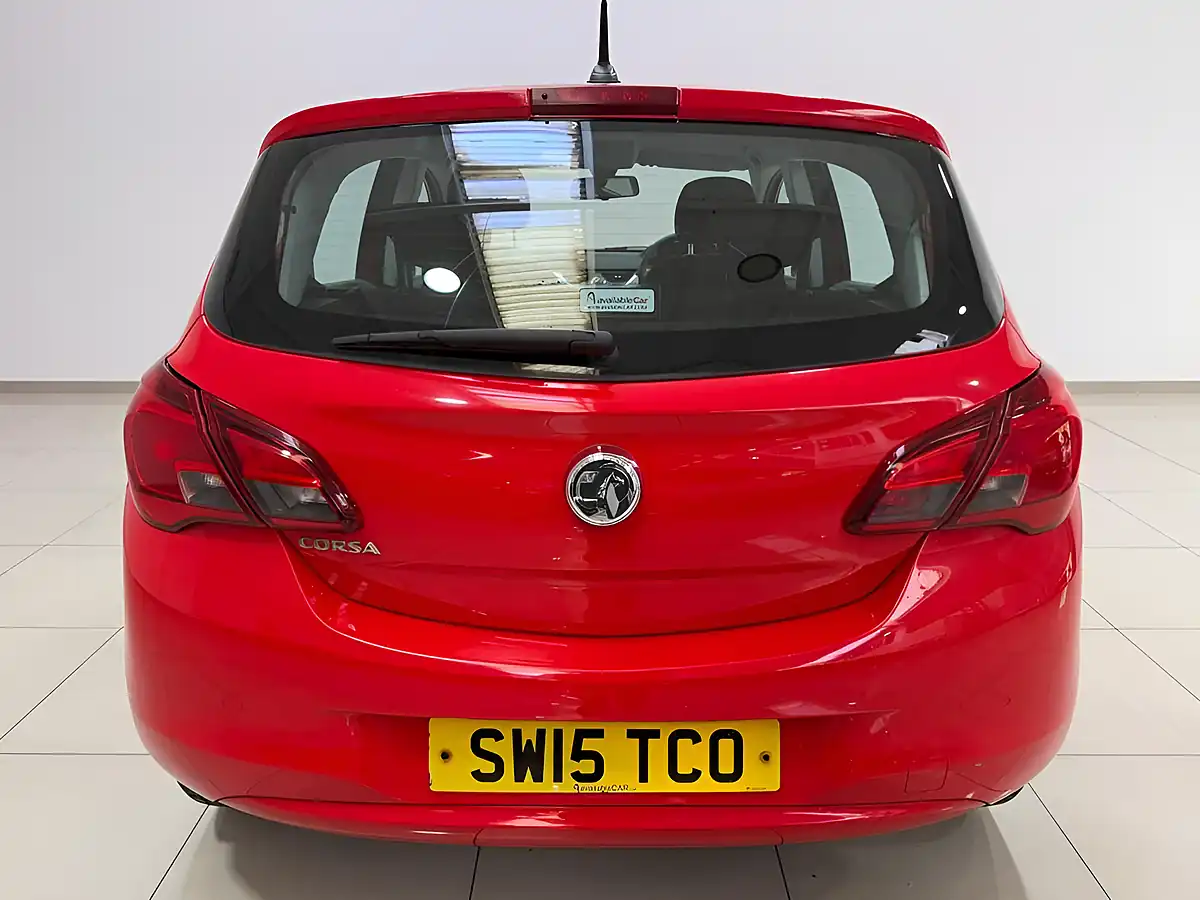 Used 2015 Vauxhall Corsa Excite Red - Interior and Exterior details 8