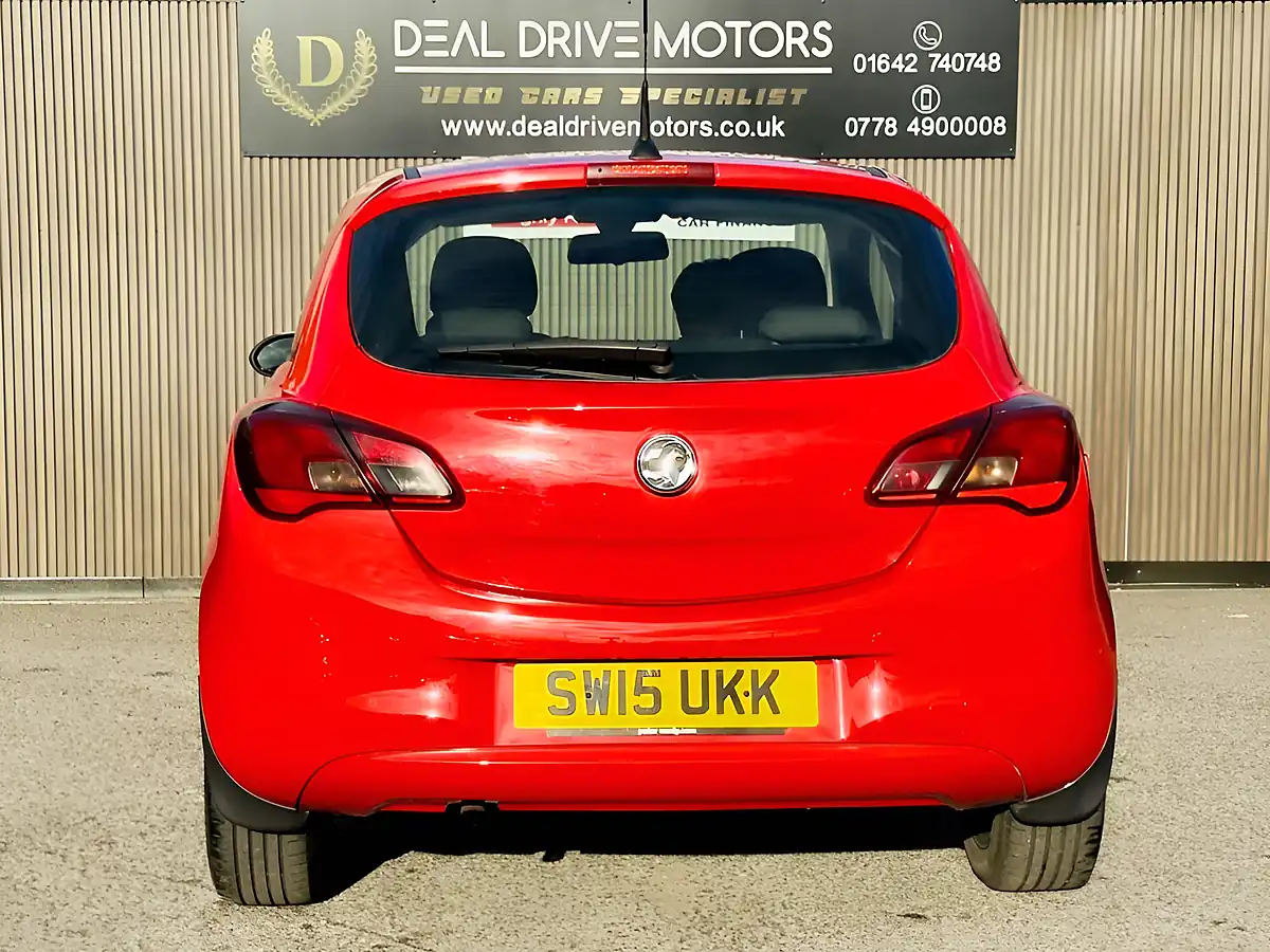Used 2015 Vauxhall Corsa Excite Red - Interior and Exterior details 6