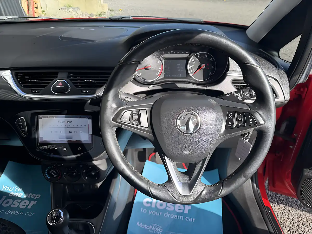Used 2015 Vauxhall Corsa Excite Red - Interior and Exterior details 14