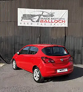 Used 2015 Vauxhall Corsa Excite Red - Interior and Exterior details 7