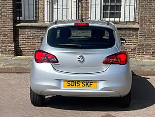 Used 2015 Vauxhall Corsa Excite Silver - Interior and Exterior details 11