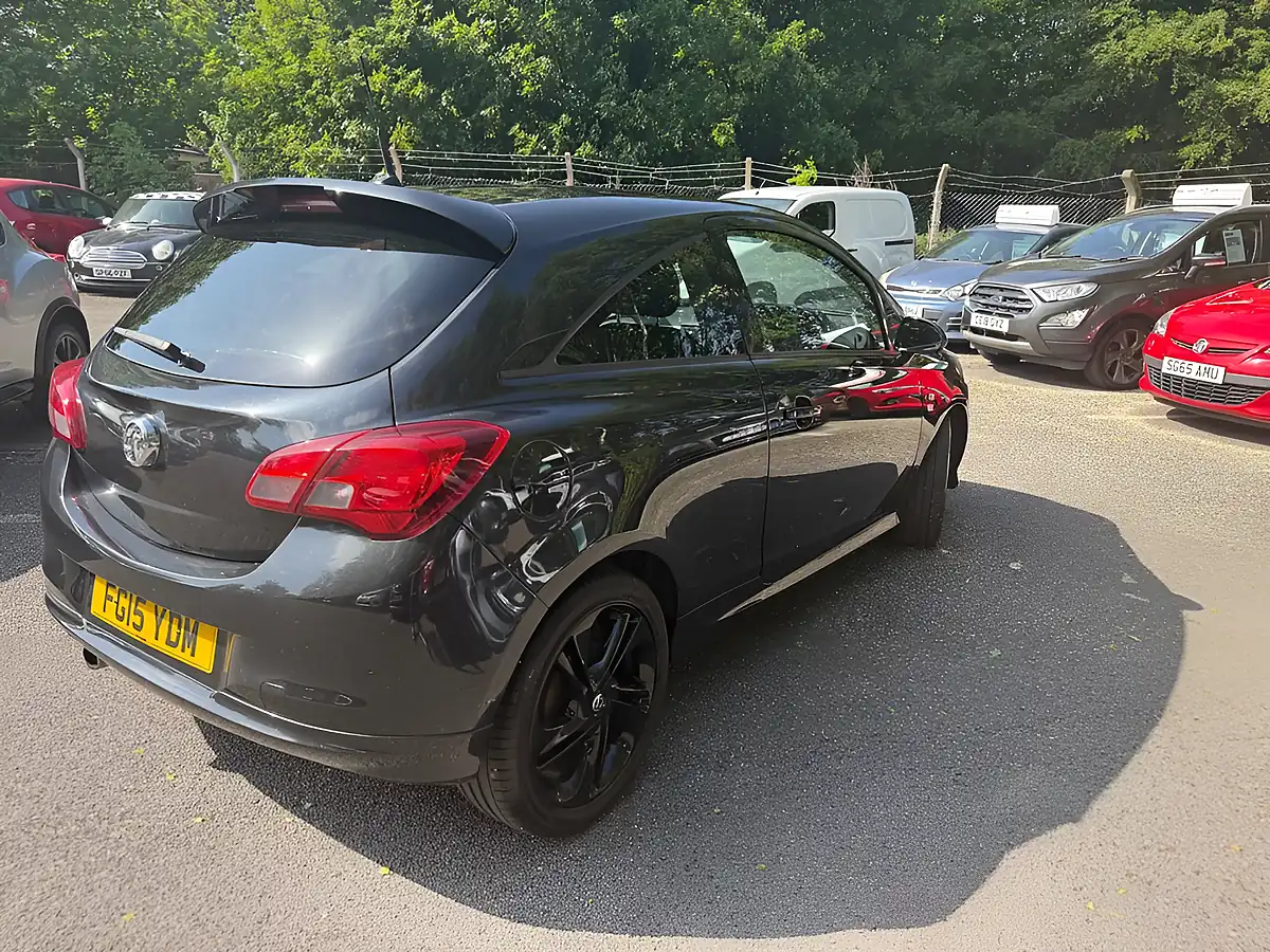 Used 2015 Vauxhall Corsa Limited Edition Black - Interior and Exterior details 8