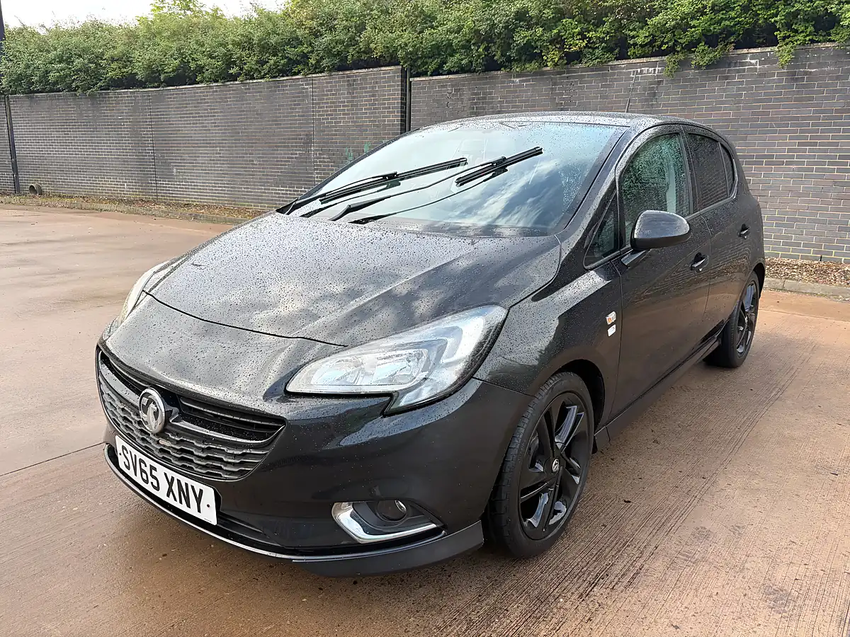 Used 2015 Vauxhall Corsa Limited Edition Black - Front View
