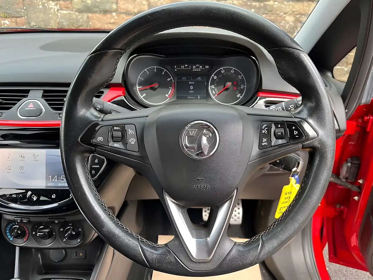 Used 2015 Vauxhall Corsa Limited Edition Flame Red - Interior and Exterior details 16