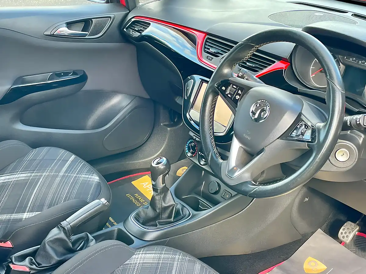 Used 2015 Vauxhall Corsa Limited Edition Flame Red - Interior and Exterior details 12