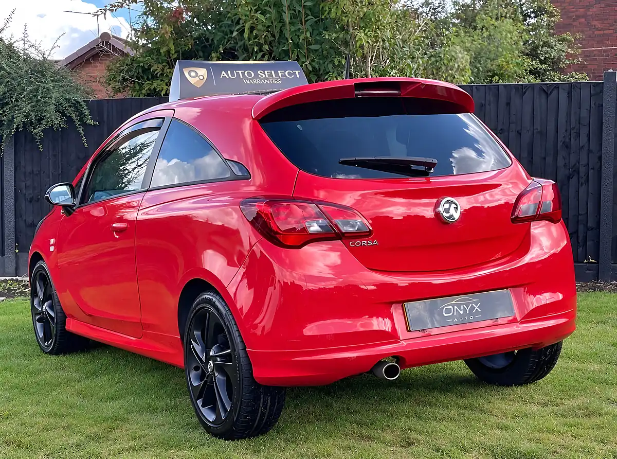 Used 2015 Vauxhall Corsa Limited Edition Flame Red - Interior and Exterior details 7