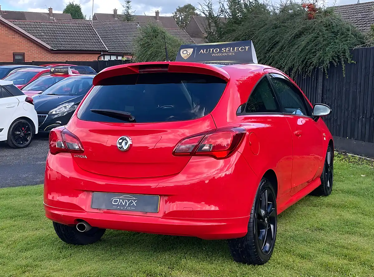 Used 2015 Vauxhall Corsa Limited Edition Flame Red - Interior and Exterior details 8
