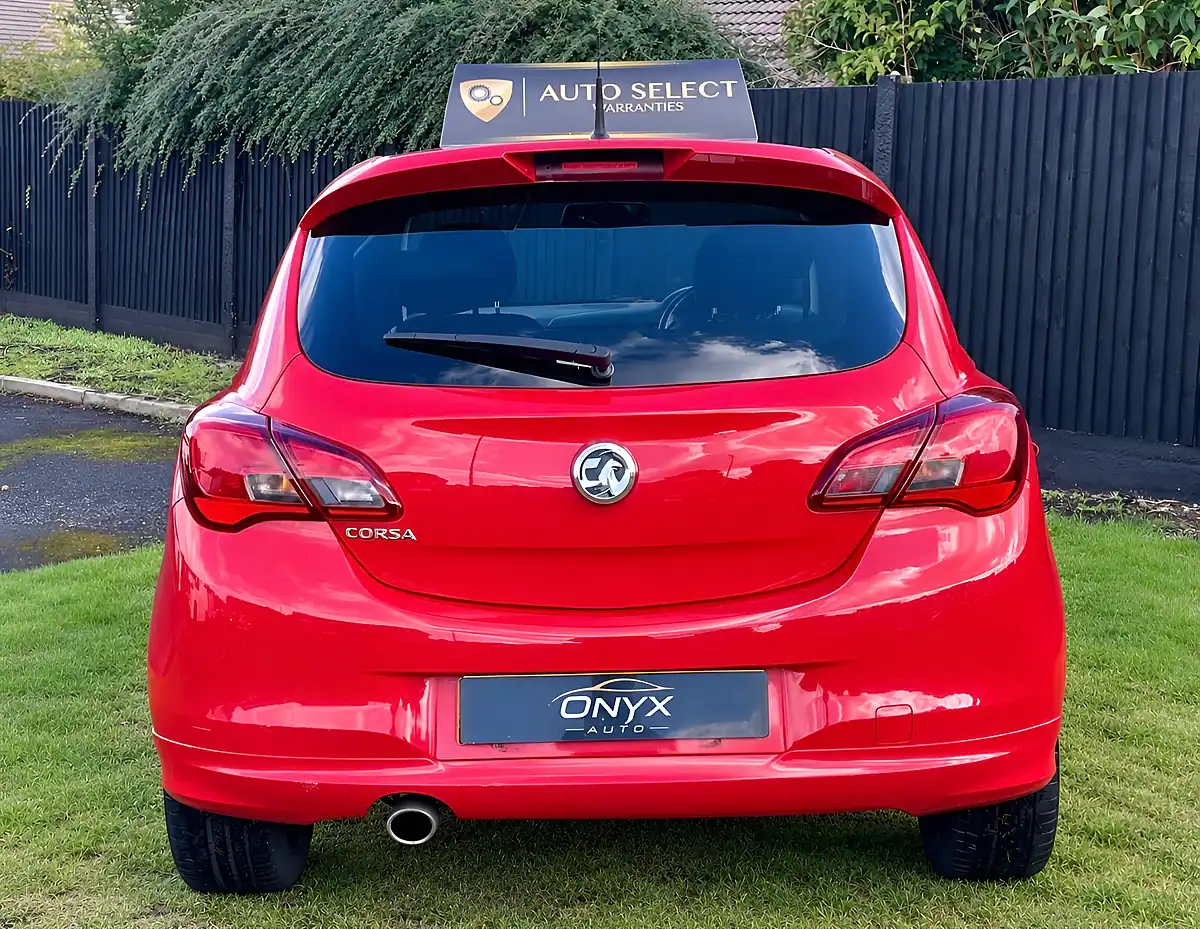 Used 2015 Vauxhall Corsa Limited Edition Flame Red - Interior and Exterior details 9