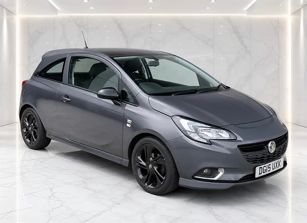 Used 2015 Vauxhall Corsa Limited Edition Grey - Front View