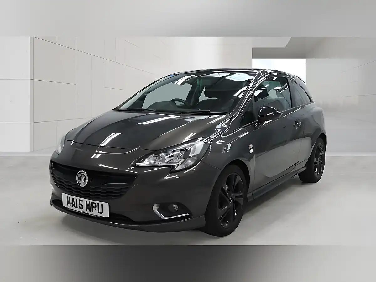 Used 2015 Vauxhall Corsa Limited Edition Grey - Front View