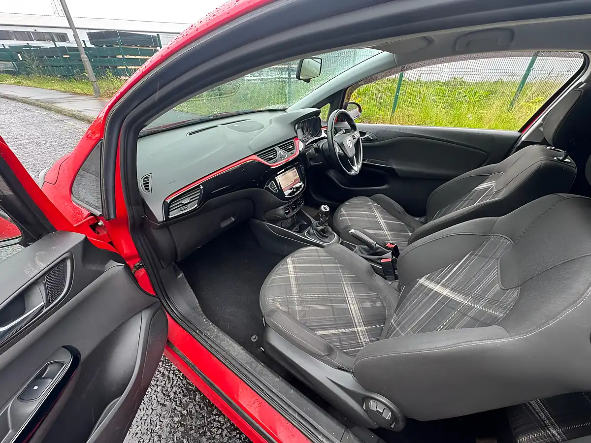 Used 2015 Vauxhall Corsa Limited Edition Red - Interior and Exterior details 12