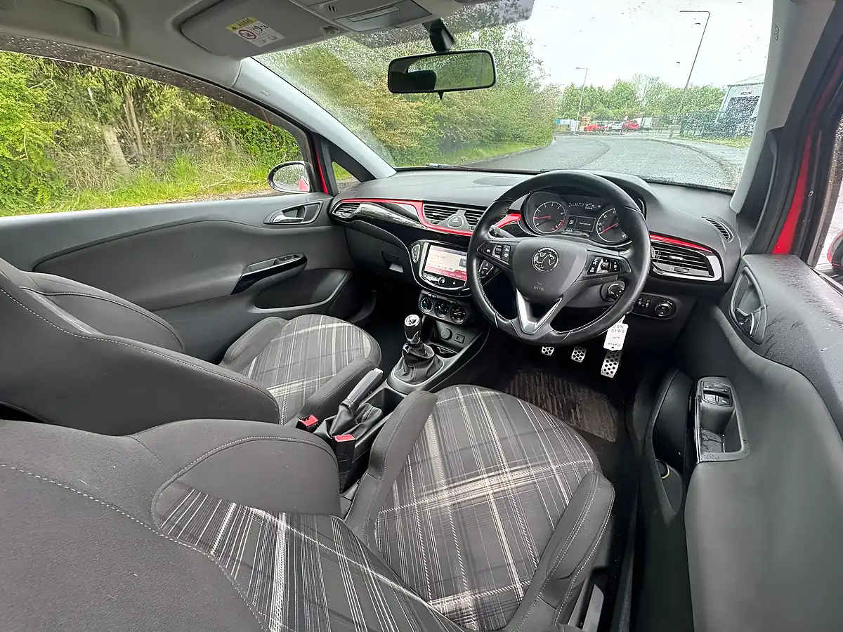 Used 2015 Vauxhall Corsa Limited Edition Red - Interior and Exterior details 13