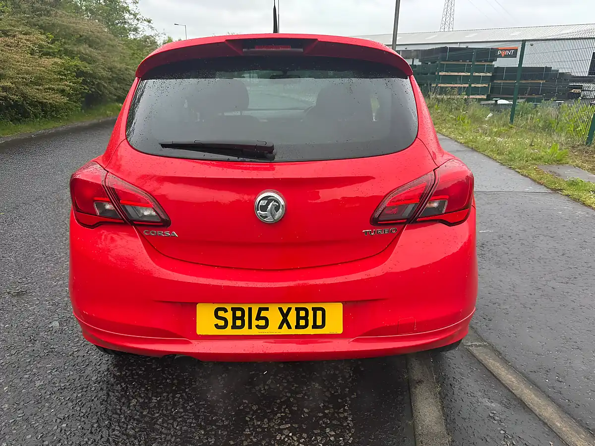 Used 2015 Vauxhall Corsa Limited Edition Red - Interior and Exterior details 7