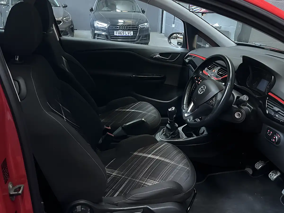 Used 2015 Vauxhall Corsa Limited Edition Red - Interior and Exterior details 13