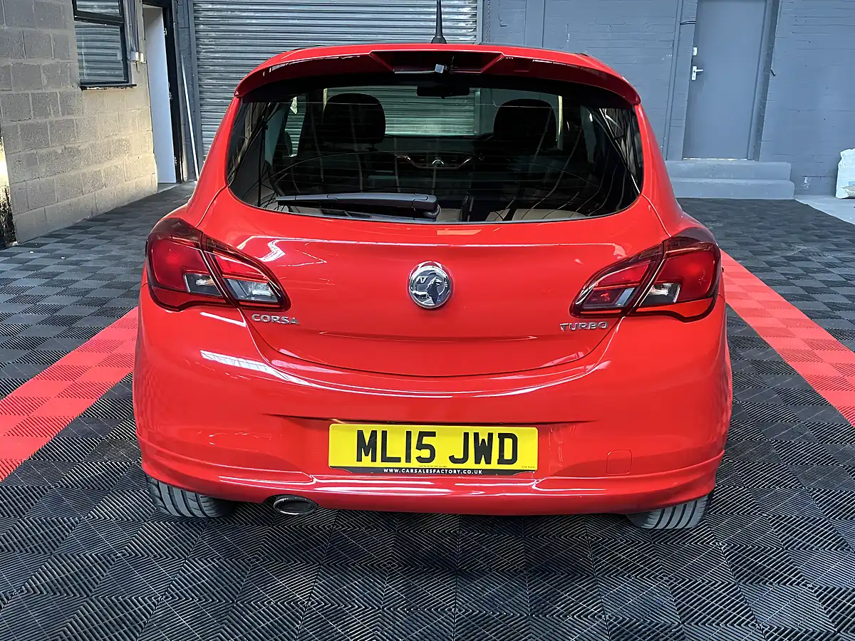 Used 2015 Vauxhall Corsa Limited Edition Red - Interior and Exterior details 7