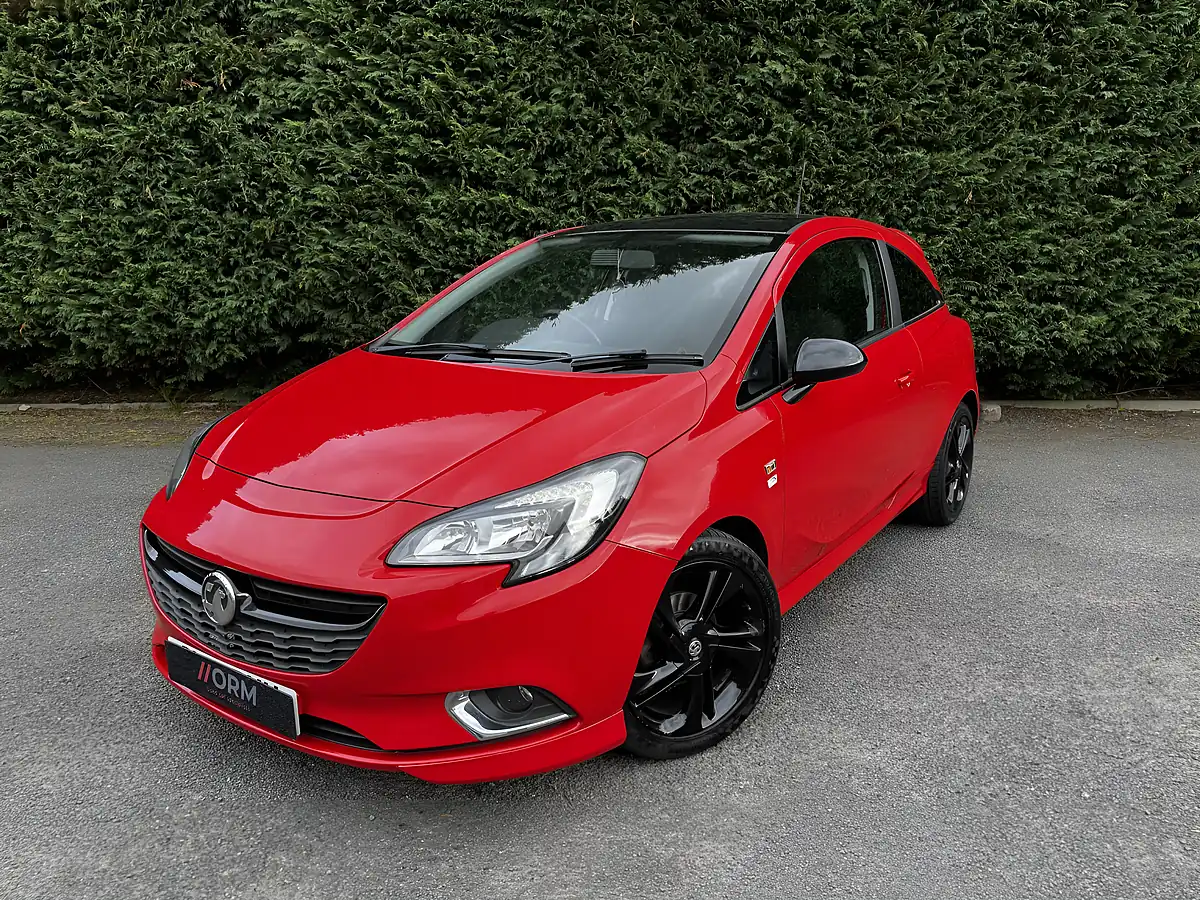 Used 2015 Vauxhall Corsa Limited Edition Red - Front View