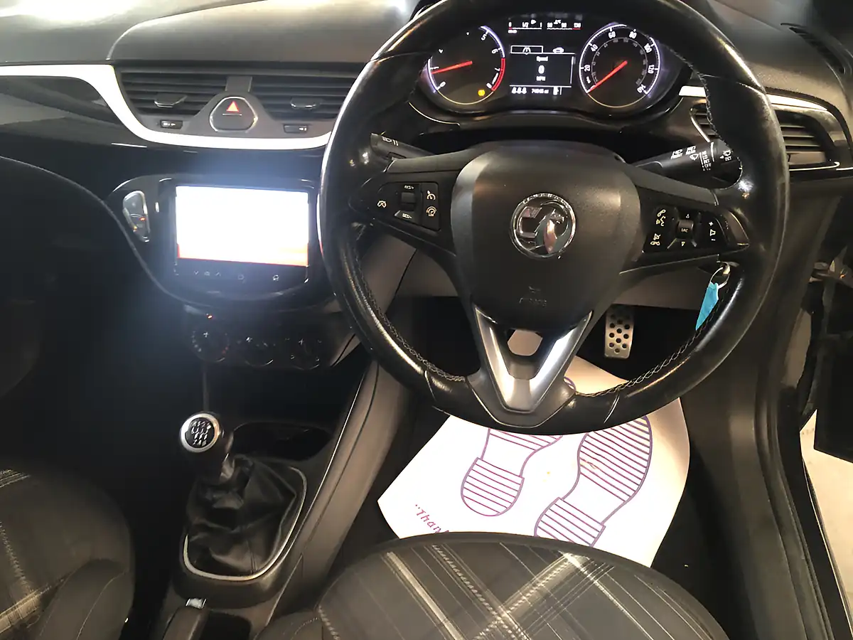 Used 2015 Vauxhall Corsa Limited Edition S/S Black - Interior and Exterior details 16