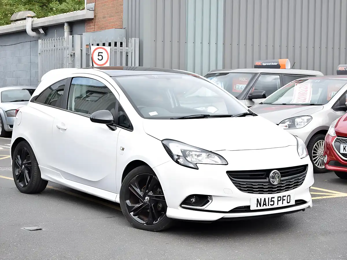 Used 2015 Vauxhall Corsa Limited Edition White - Front View