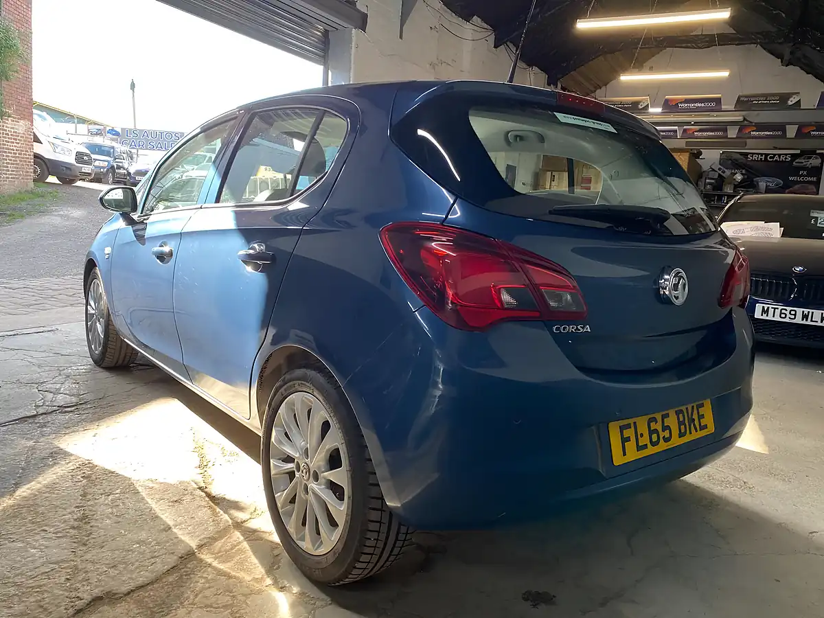 Used 2015 Vauxhall Corsa Se Blue - Interior and Exterior details 6