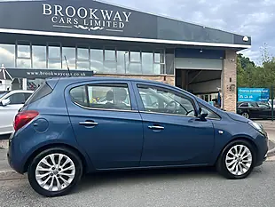 Used 2015 Vauxhall Corsa Se Blue - Interior and Exterior details 8