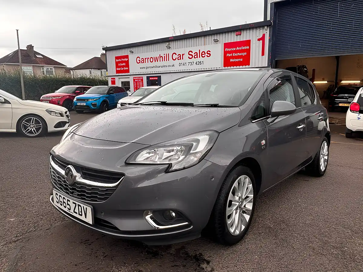 Used 2015 Vauxhall Corsa Se Grey - Front View