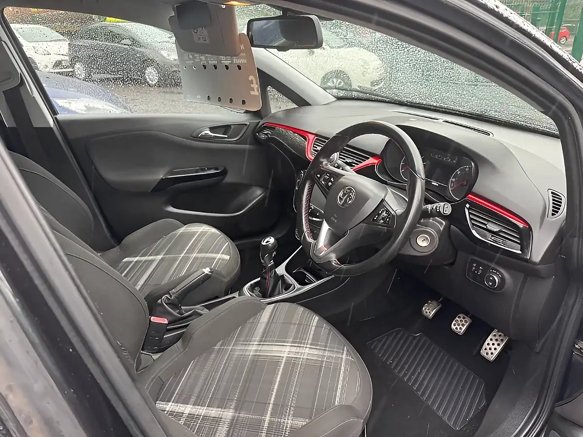 Used 2015 Vauxhall Corsa Sri Black - Interior and Exterior details 13