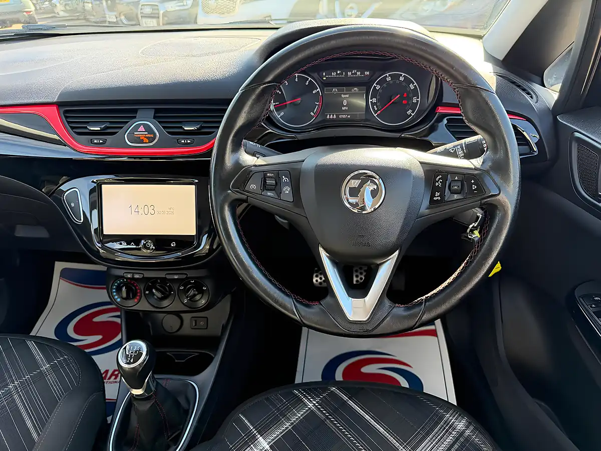 Used 2015 Vauxhall Corsa Sri Black - Interior and Exterior details 11