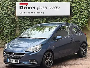Used 2015 Vauxhall Corsa Sri Blue - Interior and Exterior details 3