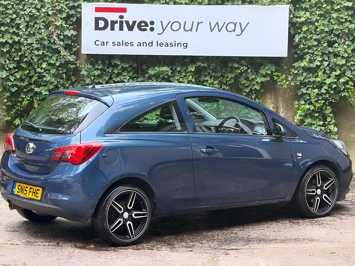 Used 2015 Vauxhall Corsa Sri Blue - Interior and Exterior details 7