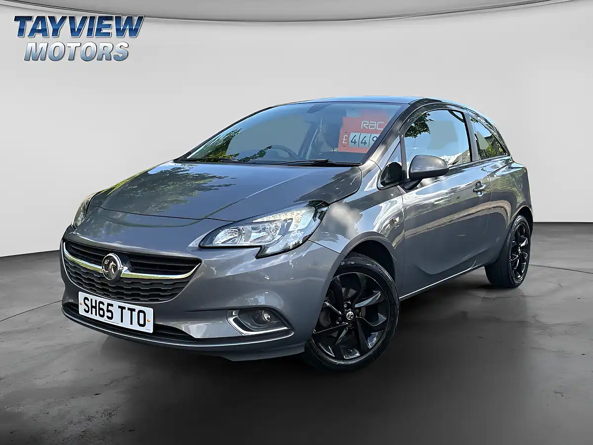 Used 2015 Vauxhall Corsa Sri Grey - Front View
