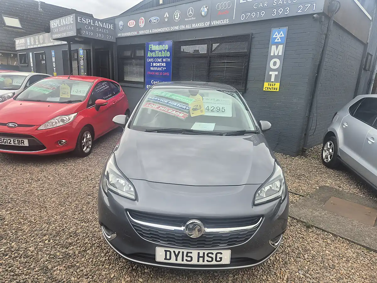 Used 2015 Vauxhall Corsa Sri Grey - Interior and Exterior details 2