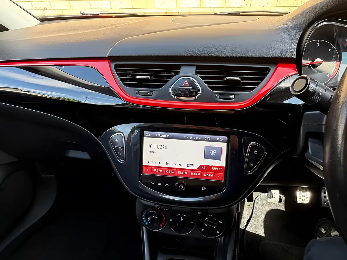 Used 2015 Vauxhall Corsa Sri Red - Interior and Exterior details 13