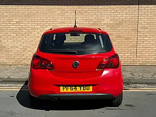 Used 2015 Vauxhall Corsa Sri Red - Interior and Exterior details 4