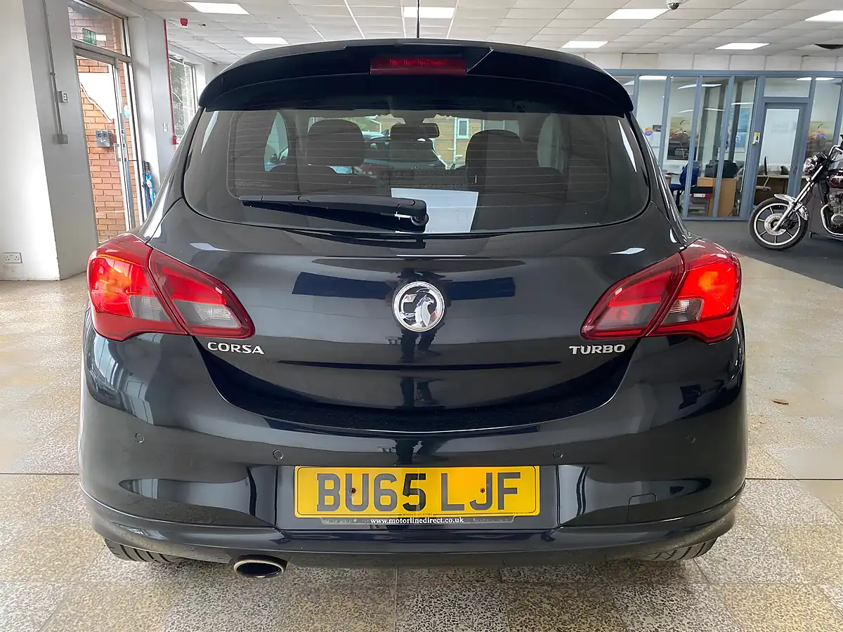 Used 2015 Vauxhall Corsa Sri Vx Line Black - Interior and Exterior details 7