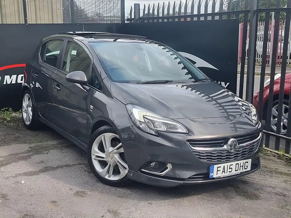 Used 2015 Vauxhall Corsa Sri Vx Line Grey - Front View