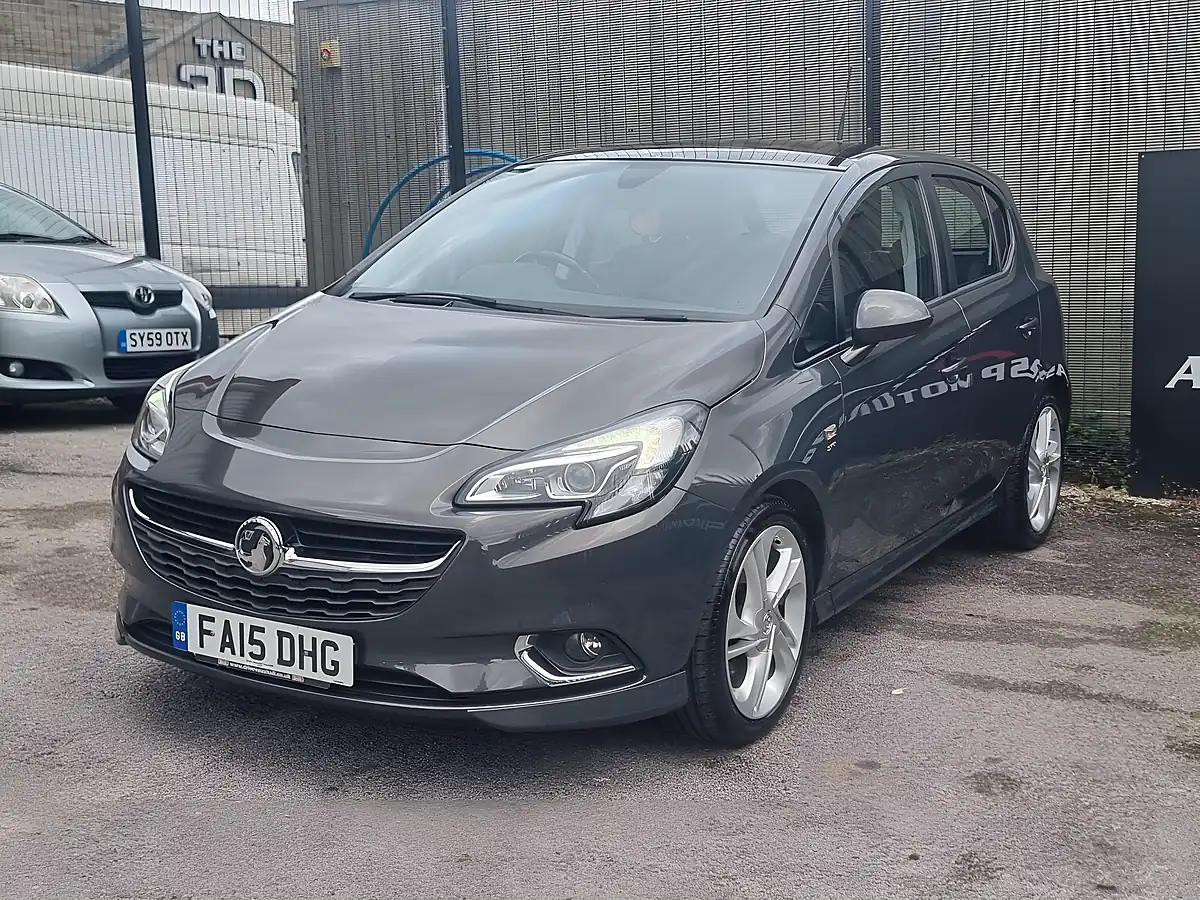 Used 2015 Vauxhall Corsa Sri Vx Line Grey - Interior and Exterior details 3