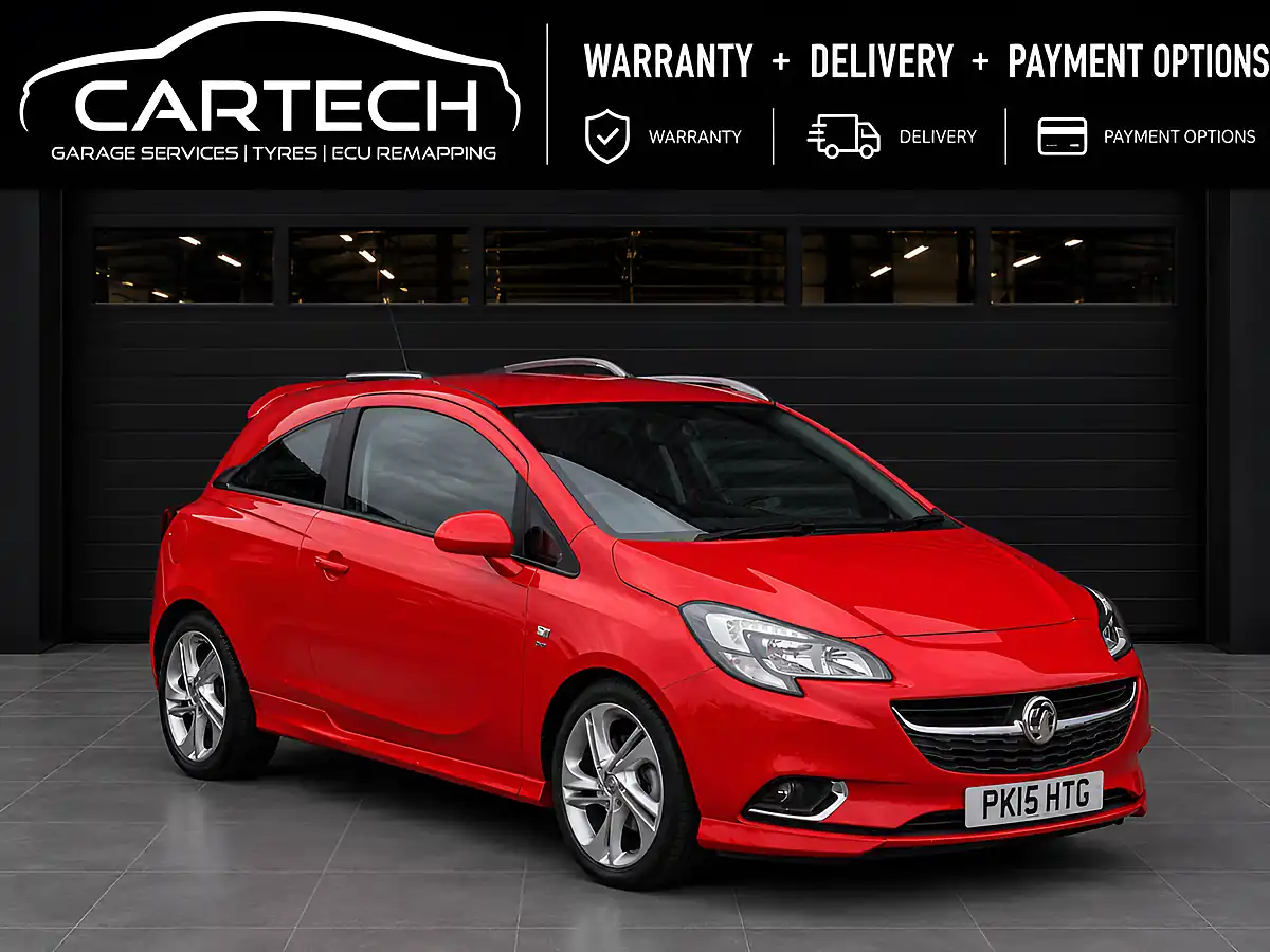 Used 2015 Vauxhall Corsa Sri Vx Line Red - Front View