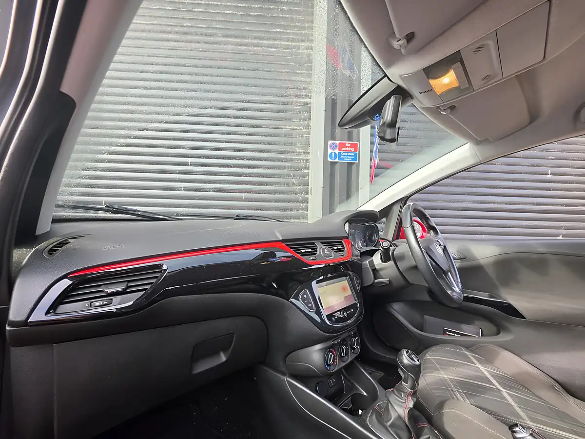 Used 2015 Vauxhall Corsa Sri Vx Line Red - Interior and Exterior details 10