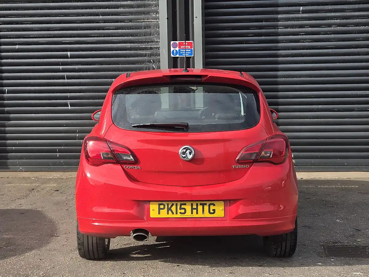 Used 2015 Vauxhall Corsa Sri Vx Line Red - Interior and Exterior details 13