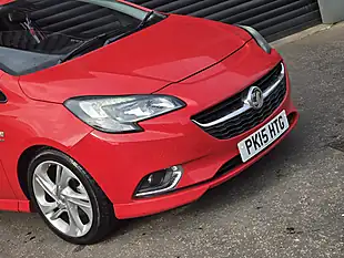Used 2015 Vauxhall Corsa Sri Vx Line Red - Interior and Exterior details 3