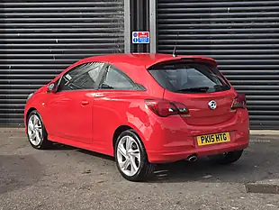 Used 2015 Vauxhall Corsa Sri Vx Line Red - Interior and Exterior details 9