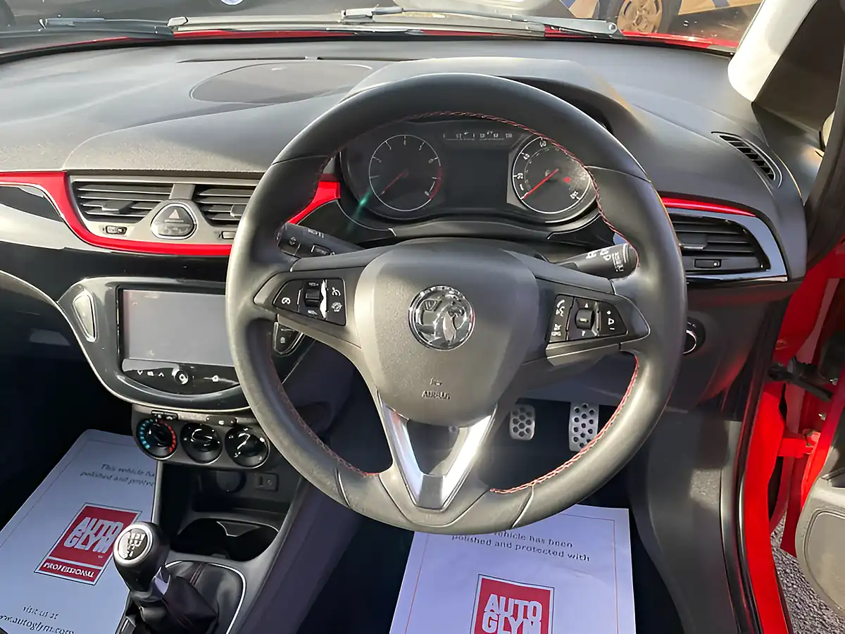 Used 2015 Vauxhall Corsa Sri Vx Line Red - Interior and Exterior details 12