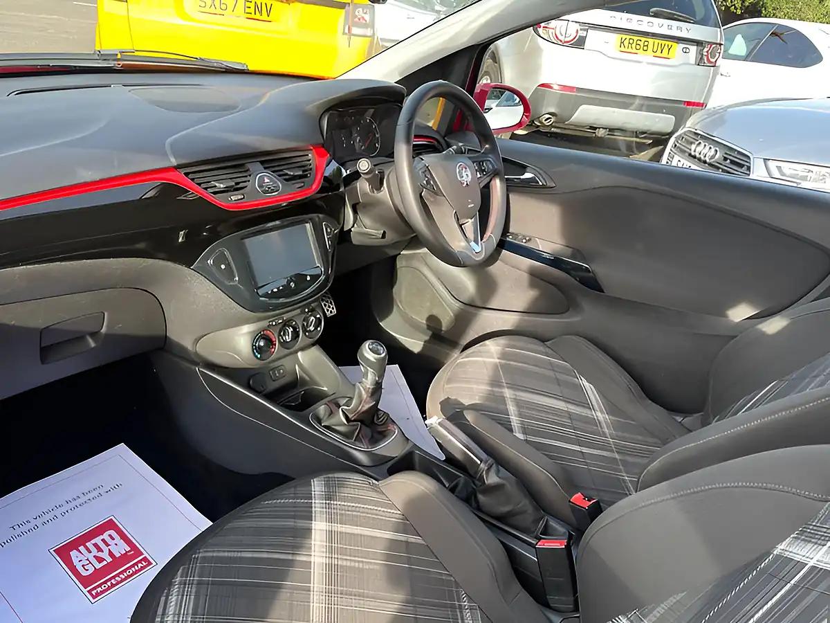 Used 2015 Vauxhall Corsa Sri Vx Line Red - Interior and Exterior details 19