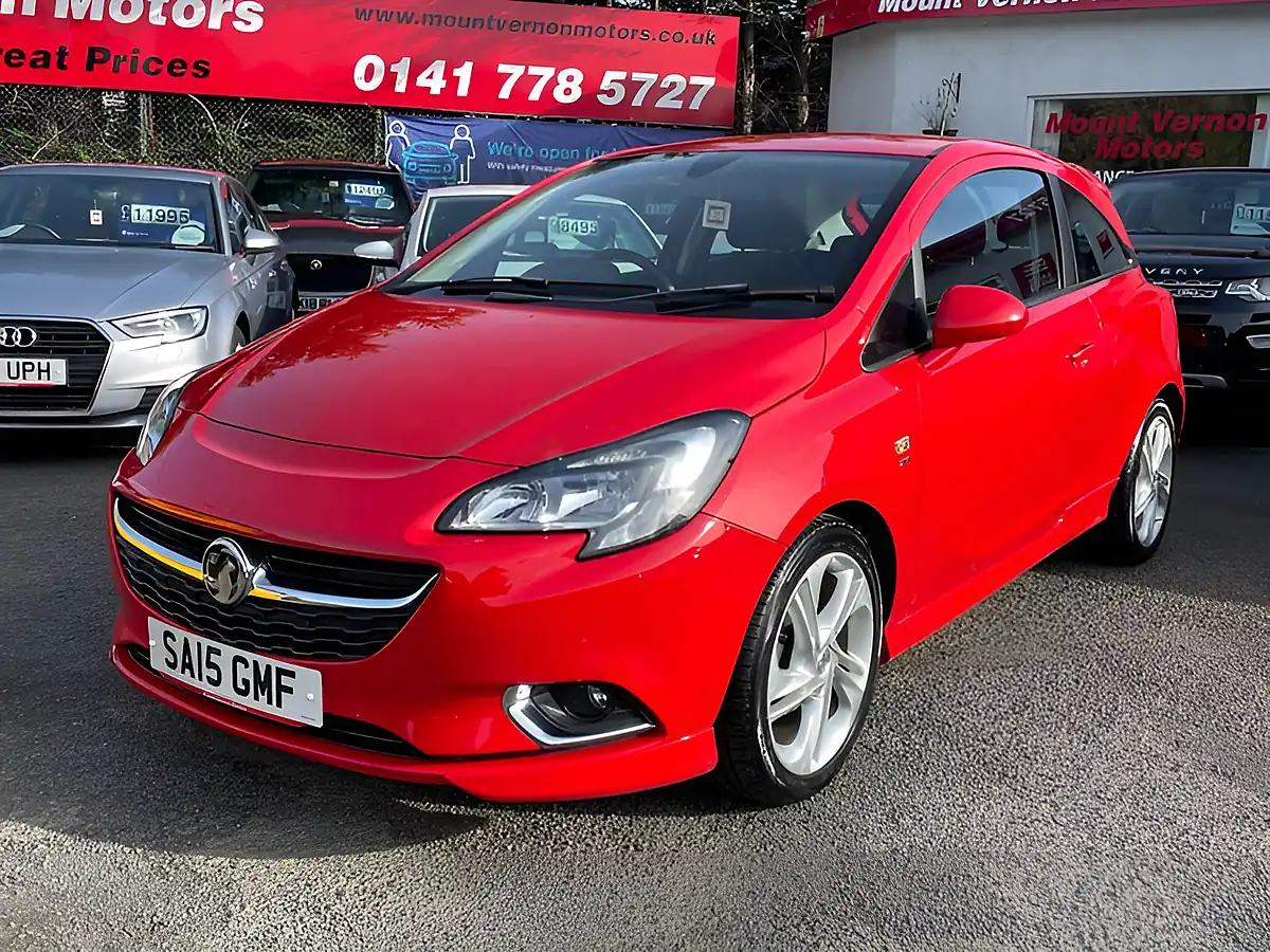 Used 2015 Vauxhall Corsa Sri Vx Line Red - Interior and Exterior details 3