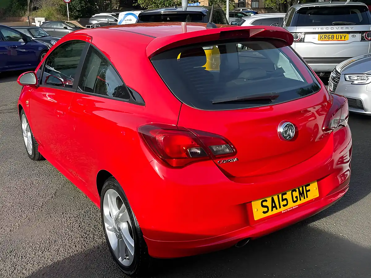 Used 2015 Vauxhall Corsa Sri Vx Line Red - Interior and Exterior details 5