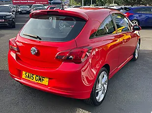 Used 2015 Vauxhall Corsa Sri Vx Line Red - Interior and Exterior details 7